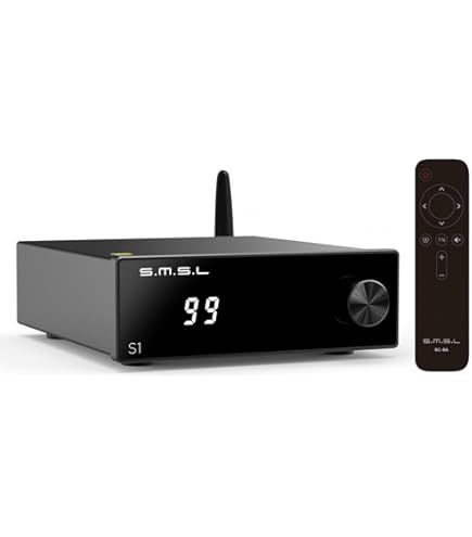 Amazon.com: S.M.S.L A12 Home Audio Amplifier Stereo Receivers