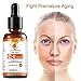 Vitamin C Serum for Face with Hyaluronic Acid and Vitamin E 40% C+E Natural Anti Wrinkles Anti Aging Facial Serum for Face Neck Skin Care