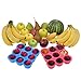 Safest Baby Food Storage Containers 2-Set Freezer Trays - BPA Free FDA Approved - 2 Silicone Clip On Lids - 2.6 oz Multiportions - 4 FREE Weaning Spoons & BONUS KiddieBobs Homemade Recipe CookBook