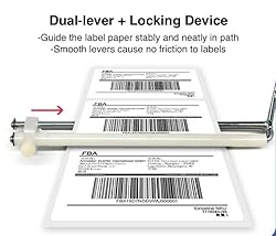 Auto-sync Thermal Label Rewinder, Vorole Stepless
