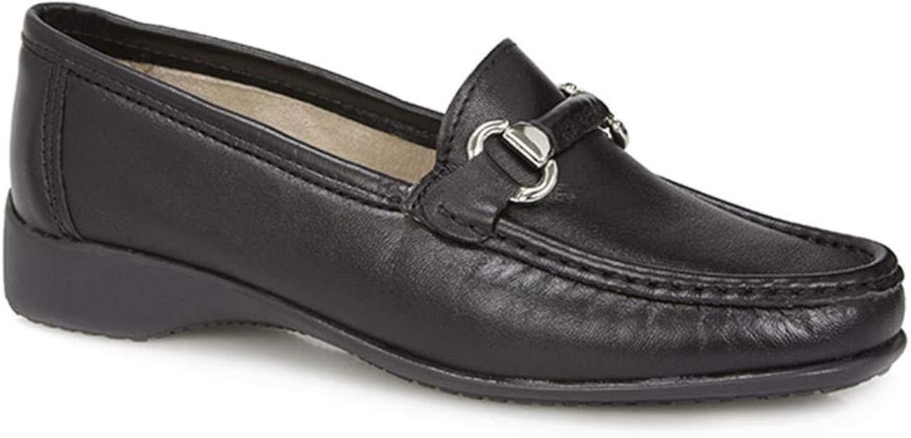 Pavers Womens Traditional Moccasin Shoes Low Wedge Casual Amazon.co.uk Shoes & Bags