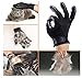 KINGDOO Pet Ninja Glove/Grooming Gloves cat Dog/Pets Hair Brush Remover Mitt/Enhanced Petting Glove Five Fingers Design/Perfect Cats Dogs Horses Long & Short Fur Shedding, Bathing, Massaging