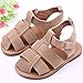 DZT1968® Baby Girl Boy PU Leather Anti Slip Sandals Shoes Prewalker (0~6 Months, Khaki)