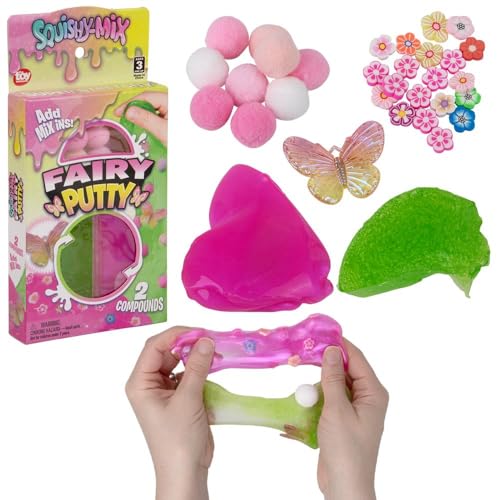 Rhode Island Novelty Squishy-Mix Fairy Putty (1 Per Order, Style May Vary)