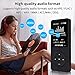 MYMAHDI 8GB MP3 Music Player 1.8 Inch Screen 70h Lossless Sound, Support up to 128GB Black