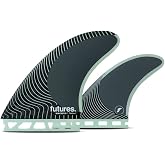 Futures Fins Blackstix Twin + 1 Twin Fin Set