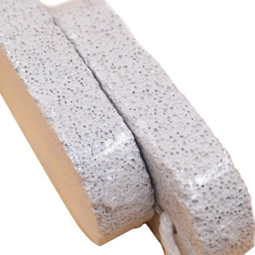 Dealglad 5Pcs Foot Care Hard Skin Cuticle Remover Bath Natural Pumice Stone Exfoliating Scrubber Pedicure Cleaner Tool - Thumbnail 5