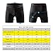 XGC Men's Cycling Underwear Shorts with High-Density High-Elasticity and Highly Breathable 4D Gel Padded