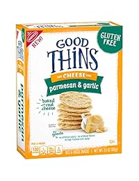 Good Thins Parmesan Garlic Crackers, 3.5oz Box