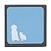 Fovolat Pet Hair Cleaning Brush Square Hair Remover Cleaning Tool for Dog and Cat