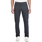 Ben Sherman Men's Performance Golf Pants – Four-Way Stretch, Quick-Dry, Wrinkle-Resistant Casual Pants, Grip Waistband, Charcoal, 30 X 32