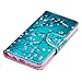 HKW LG K7 / K8 Case,LG Tribute 5 Case,LG Escape 3 Case, Plum Blossom Kickstand Flip Folio PU Leather Protective Wallet Case Cover Screen Protector for LG K7 / K8 / Escape 3 / Tribute 5 (MA1380)