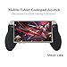 SMAZ LIFE Mobile Tablet Gamepad Joystick Silicon Ergonomic Game Controller Grip Converter for iPhone iPad Android Samsung Black