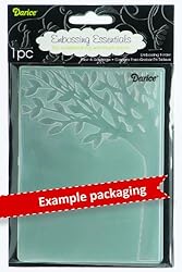Darice Spring Flowers Embossing Folder, 4 .25 by