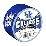 Duck Brand 240268 University of Kentucky College Logo Duct Tape, 1.88-Inch by 10 Yards, Single Roll