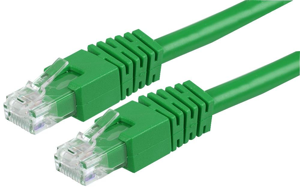 Pro Signal PS11179 RJ45 Male to Male Cat6 UTP Ethernet Patch Lead, 30m, Green