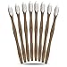 Bamboo Toothbrush Medium Bristles - 8 Pack Wooden Toothbrushes, Eco Friendly, Recyclable, BPA Free, Biodegradable Vegan Friendly, Organic Natural Tooth Brush