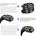 Amazer Bike Cable Lock, 4-Feet Bike Lock Basic Self Coiling Resettable Combination Cable Bike Locks with Mounting Bracket, 4 Feet x 1/2 Inch