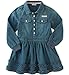 Calvin Klein Baby Girls' Heavy Weight Denim Dress