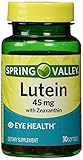 Spring Valley - Lutein 45 mg, With Zeaxanthin, 30 Softgels