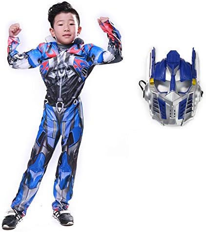 Optimus Prime Costume,Movie Classic Toddler Muscle Costume Kids