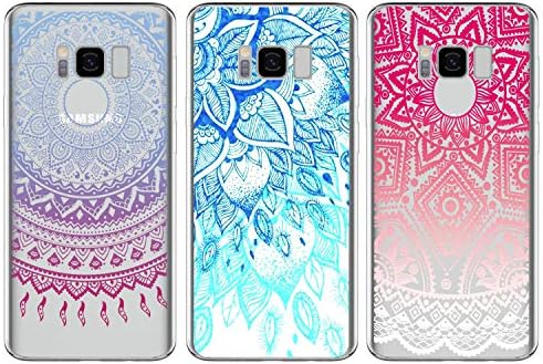 MOTIKO [3-Pack] Samsung Galaxy S8 Plus Case 3 Pcs Shockproof Ultra Thin Soft TPU Silicone Gel Phone Cases Slim Fit Flexible Covers Pack of 3 for Samsung Galaxy S8 Plus Group-1