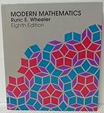 Modern Mathematics, Wheeler, Ruric E., 0534166024