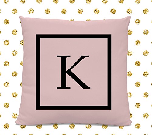 Initial Pillow Letter Pillow Pillow With Letter K