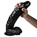 Lonove 10.6 inch Huge Dildos Liquid Silicone Dildo - Lifelike Huge Dong - Strong Suction Cup - Realistic and Extremely Adult Toy -Big Size Adult Sex Toy