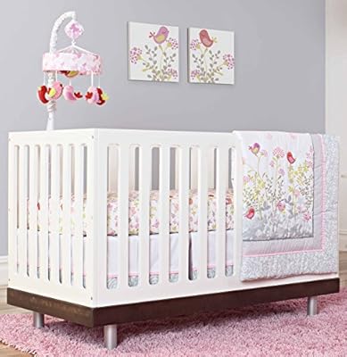 just born 5 piece crib set