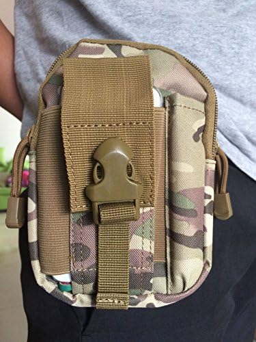Flyshine Compact MOLLE EDC Pouch Utility Gadget Pouch Security Accessible Carry Accessory Pouch