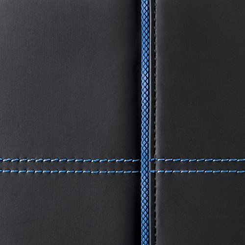 Solo Tech Booklet Tablet Case Black with Blue Trim One Size