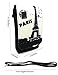 Naoki British Style Linen Mobile Cellphone Pouch Mini Messenger Shoulder Bag Coin Purse Wallet Handbag with Two Pockets for iPhone 7 7plus Galaxy note5 S7 Credit Card Keys Money etc(11 Paris)