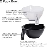FRAMAR Hair Dye Bowl Set 2 Pack Tint Mixing Bowl for Salon Professional Coloring view 4