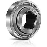 W208PPB5 Disc Harrow Bearing 1-1/8" Square Bore | Replaces DS208TT5 1AS08-1-1/8 630210R91 JD9248