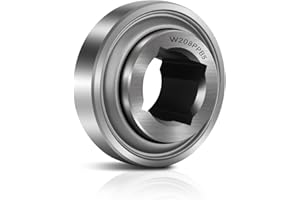 W208PPB5 Disc Harrow Bearing 1-1/8" Square Bore Replaces DS208TT5 1AS08-1-1/8 630210R91 JD9248