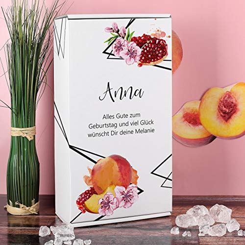 Herz & Heim® Cocktail Geschenkset mit Sex on the Beach und graviertem Cocktailglas in Geschenkverpackung – Bild 7