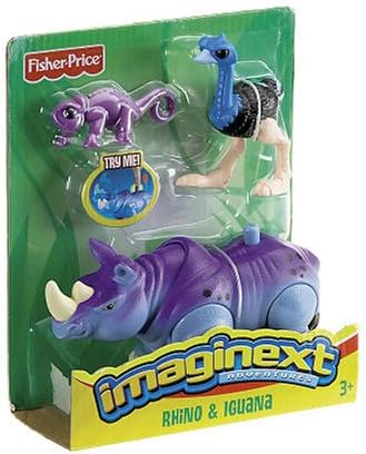 Imaginext Jungle Animals: Rhino And 