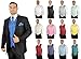 Enimay Men's Combo Pack 3pc Set Paisley Vest Tie Hankerchief Prom Wedding Formal