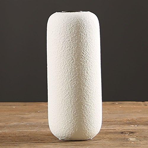 modern minimalist Scandinavian vase/Light coffee table white living room-bedroom luxury gold-plated vase/ home drapery ornaments-C