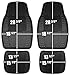 Armor All Custom Accessories 78895 4-Piece Black Heavy Duty Rubber Floor Mat