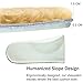 Fityou Women’s Genuine Sheepskin Insole Cozy Warm Fluffy Shoe Insoles for Wellies Slippers Boots with Latex Backing 7 B(M) US