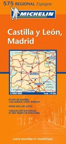 Download Michelin Map 575 Regional Spain Castilla y Leon, Madrid by Michelin (2003-04-06) PDF