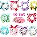 PinkSheep Bracelets for Girls, 18pc/24pc Colorful Beaded Stretch Bracelets for Little Girl Teen Girl, Friendship Bracelet Bracelets Bulk Stackable Bracelets, Cute Things for Girls (12PC)