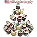 LACrafts 41 Count Cupcake Stand 5 Tier, Large, Silver