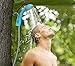 Portable Shower + Spare Battery + Bag - by Doozer™ - for Camping, Hiking, Traveling, Outdoor & More. Handheld Compact Rechargeable Shower - Pumps Water from Bucket Into Steady Shower Stream