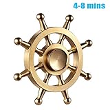 Fidget Spinner 4-8min, Hand Spinner EDC Toy Tri-Spinner Ultra Durable Bearing Non-3D printed Fidget Focus Novelty Toy by Regalll (Rudder)