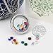Family Tree of Life Floating Charms Memory Locket, Diy Stainless Steel Pendant Necklace with Birthstones