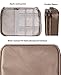 Electronics Travel Organizer Storage Bag for Accessories Cable Cord iPad mini Coffee