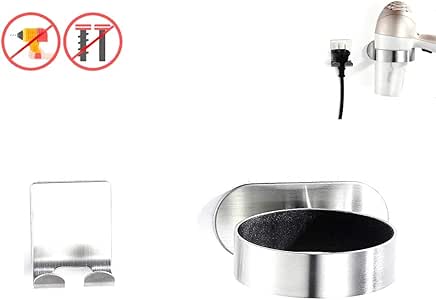 DUGURUI Secador De Pelo Titular Y El Soporte De Plancha De Pelo, Baño